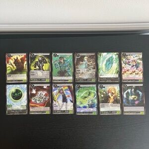 Force of Will TCG Lot Of 12 Cards Rare Foil Dorothy